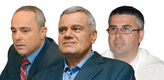 יובל שטייניץ, משה טרי, משה אשר / צלם: איל יצהר, תמר מצפי